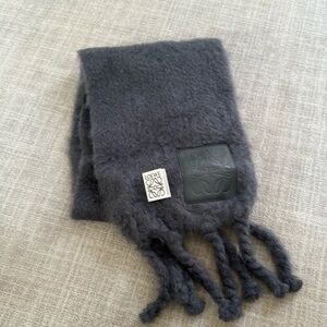 LOEWE WOOL ANAGRAM SCARF